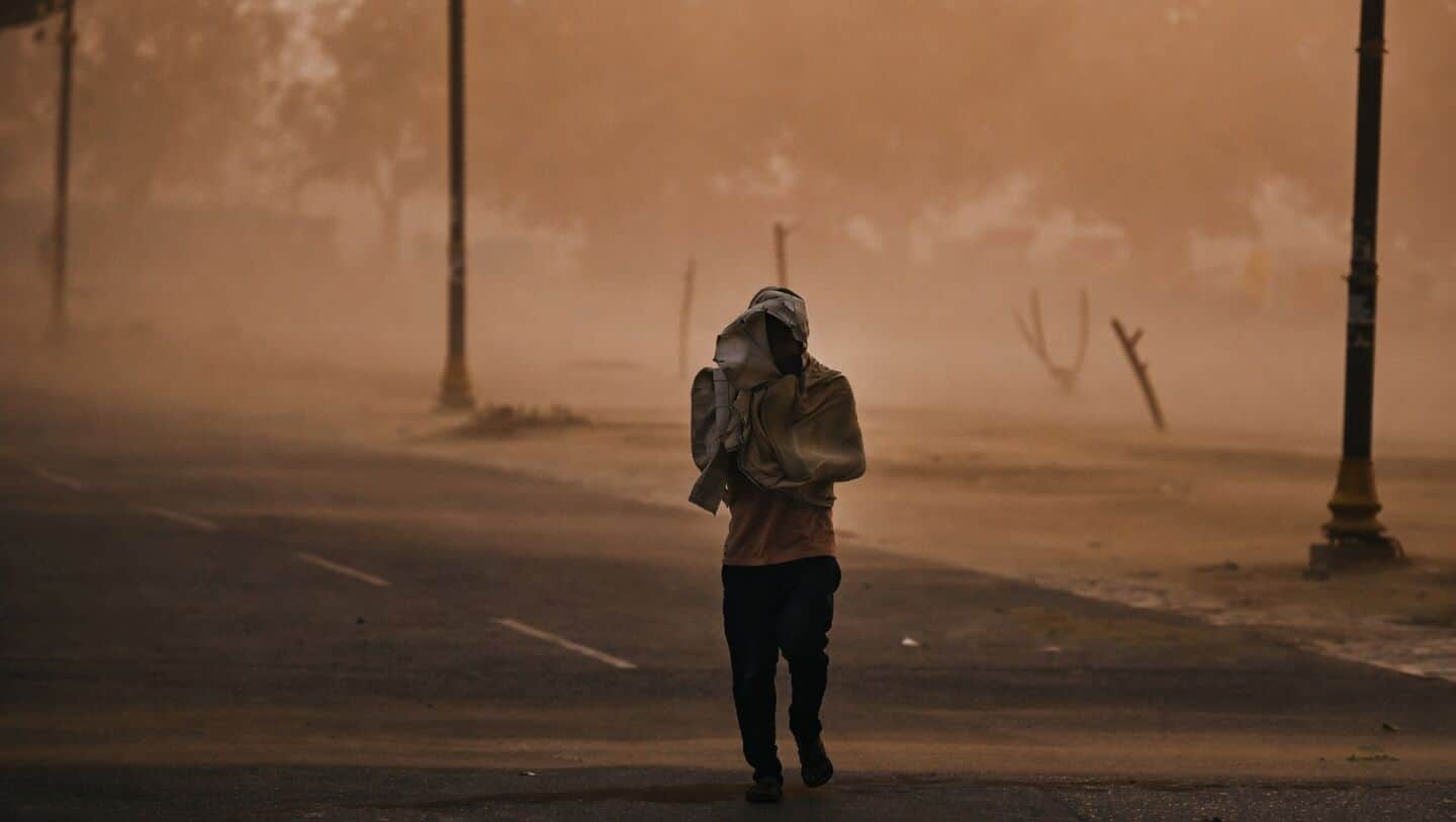 Delhi-NCR dust storm brings brief relief, IMD warns heatwave returns