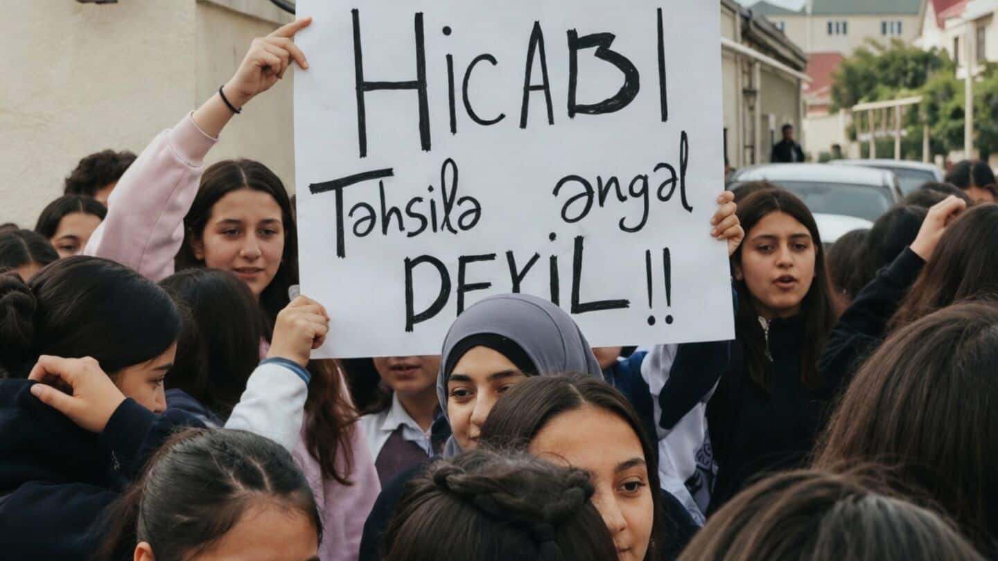 Azerbaijan's school hijab restriction sparks boycotts at least 2 schools
