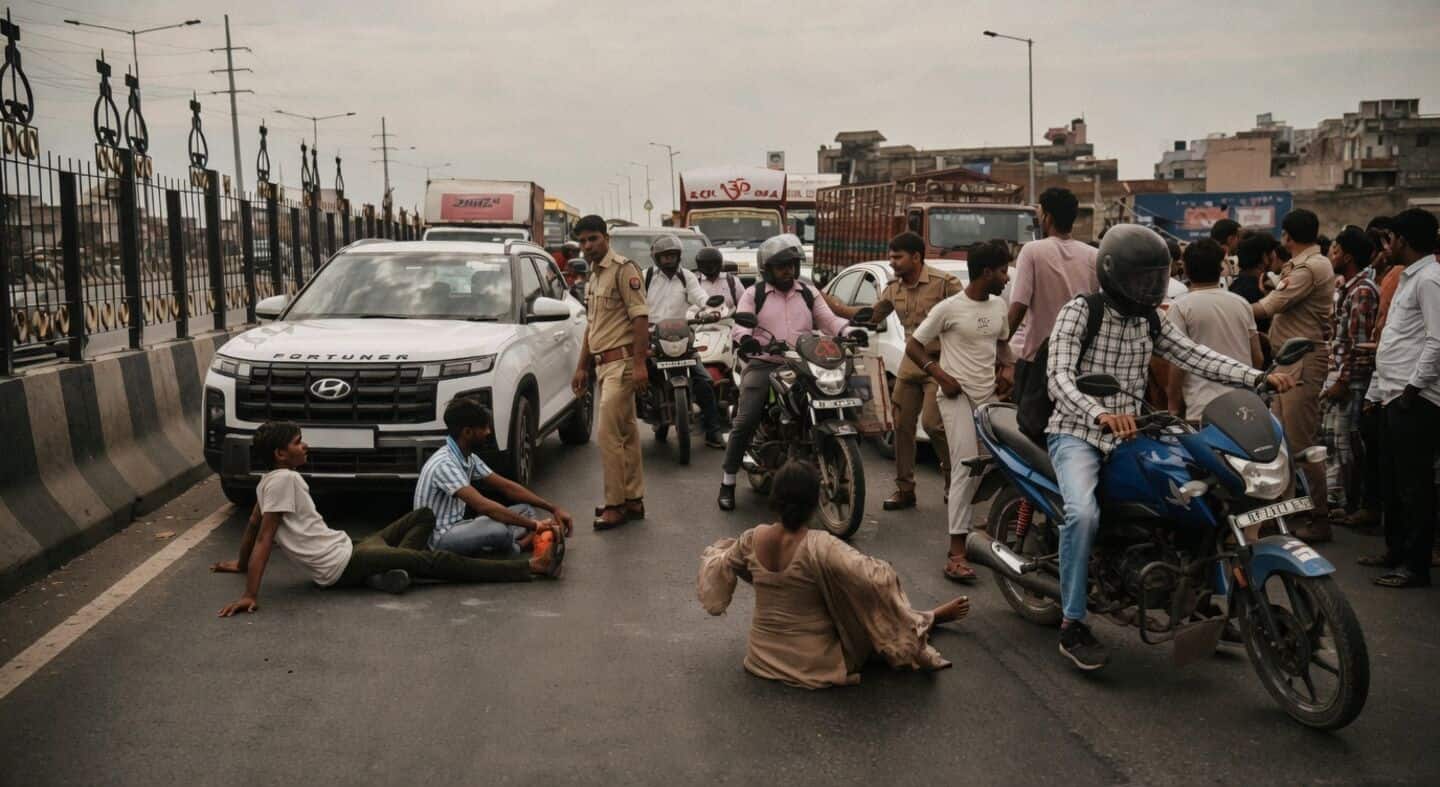 Mohit Sharma, 22, killed in Ghaziabad, family blocks NH9