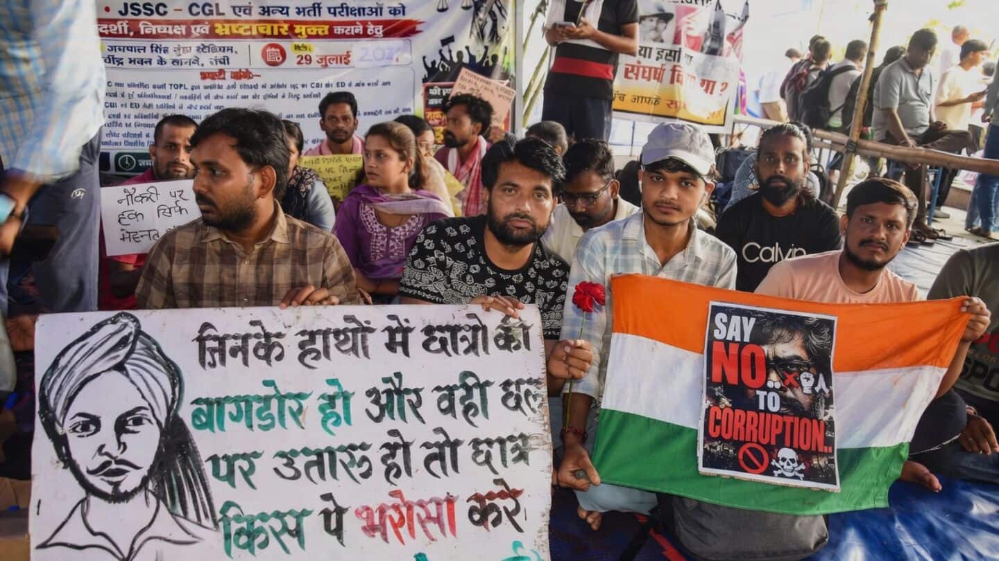 Jharkhand students continue demanding CBI probe into JSSC-CGL exams