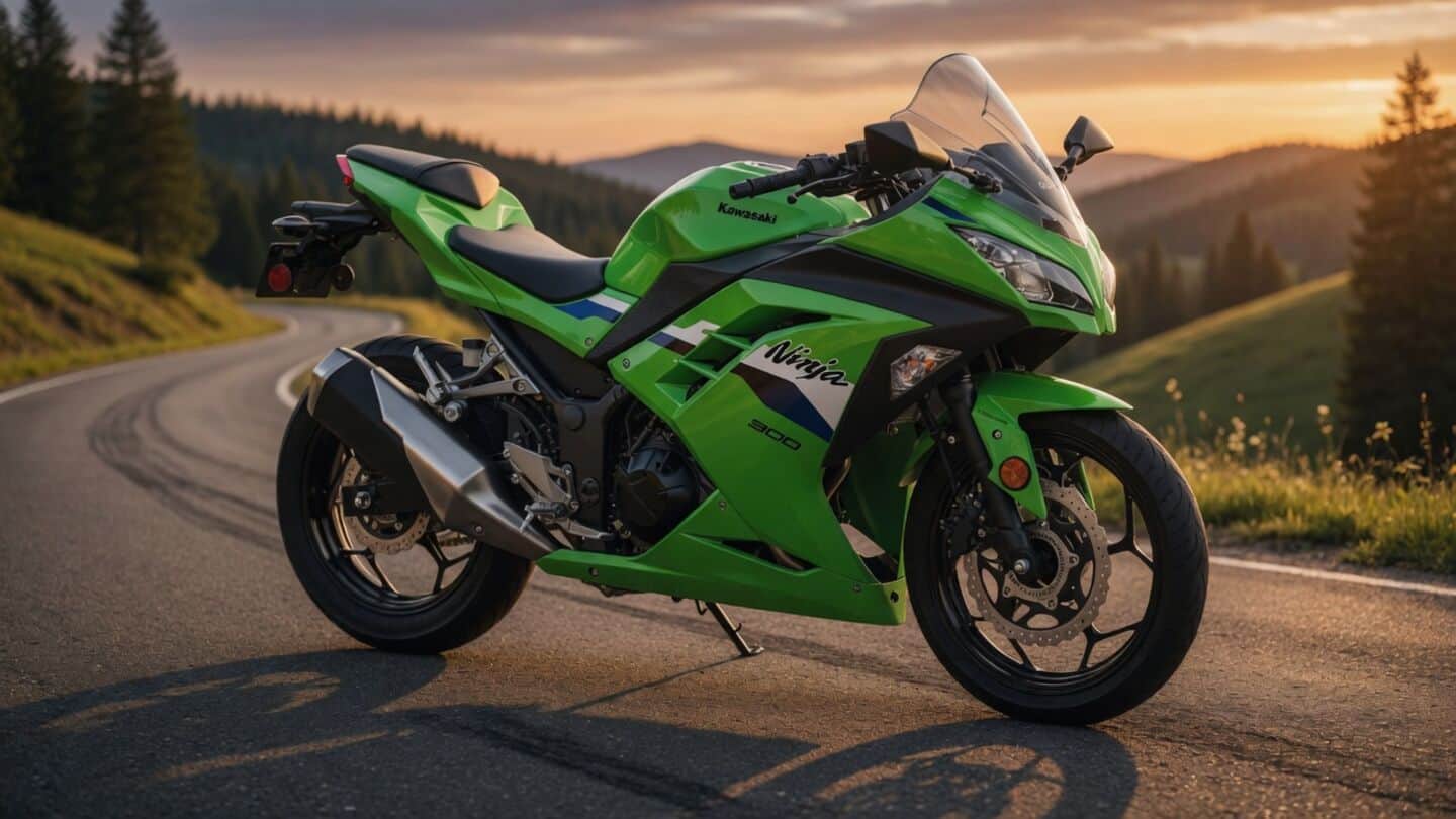 Kawasaki launches unchanged 2027 Ninja 300 in India at ₹3.34L
