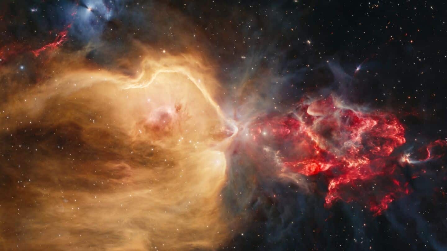 James Webb Space Telescope reveals detailed Flower Bud Nebula image