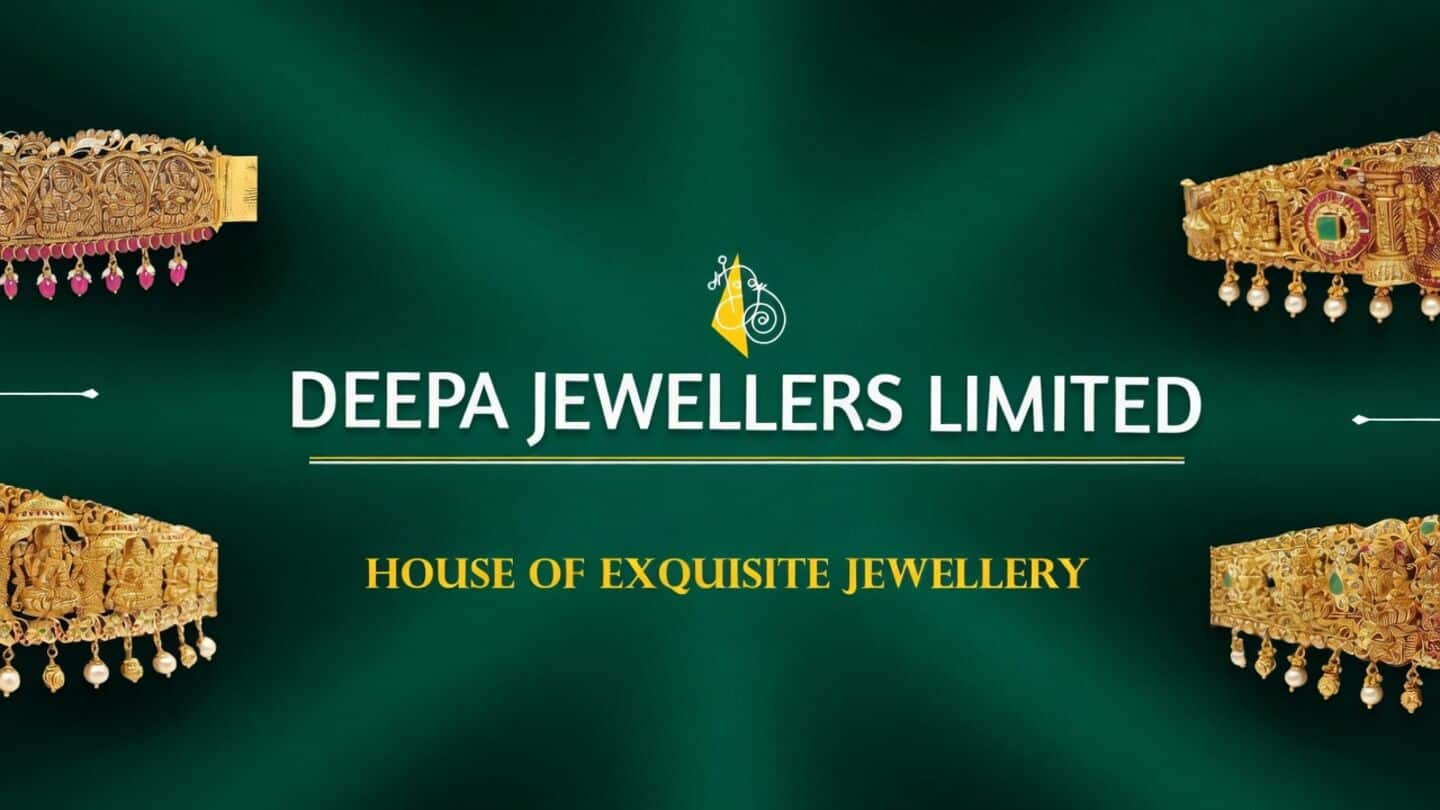 Deepa Jewellers IPO opens Sep 1, band ₹168 to ₹177