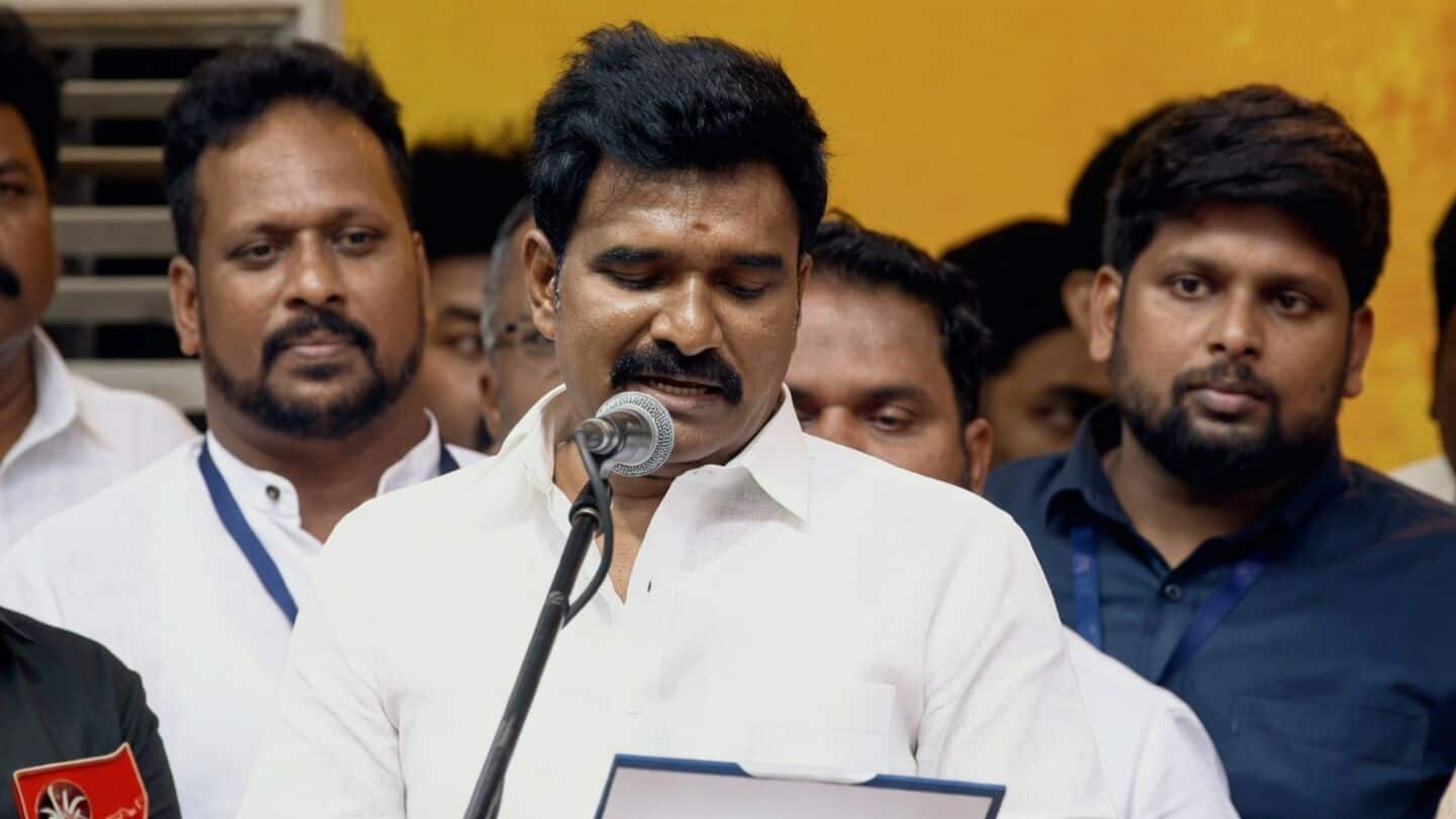 R Nirmalkumar gives Madurai newborns gold rings and mothers hampers