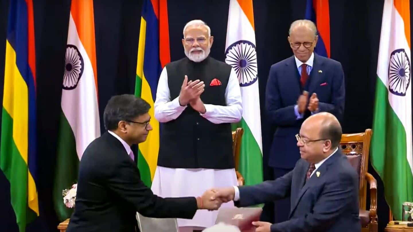 India, Mauritius upgrade ties with 'Enhanced Strategic Partnership'