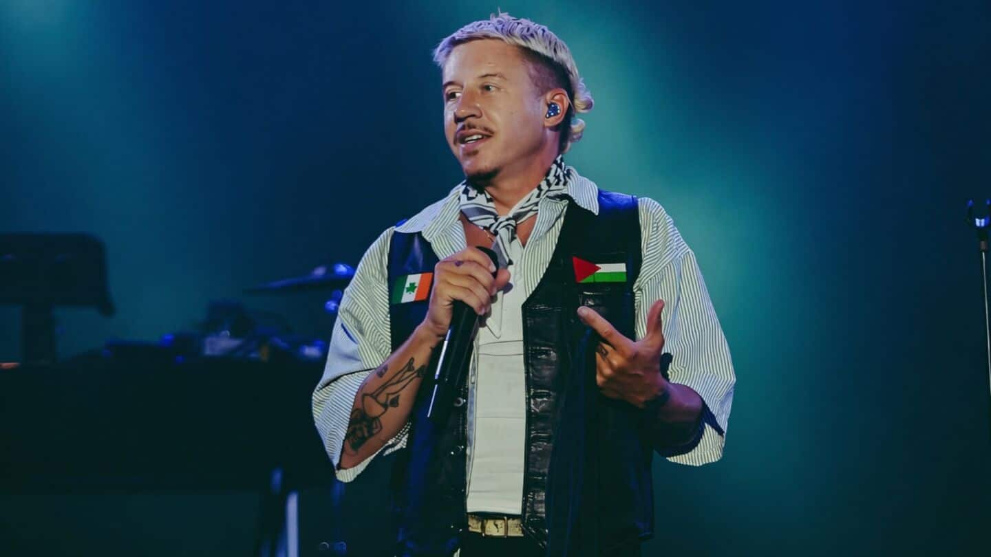 Macklemore 'Hind's Hall' hits US iTunes No.10 after pro-Palestinian remarks