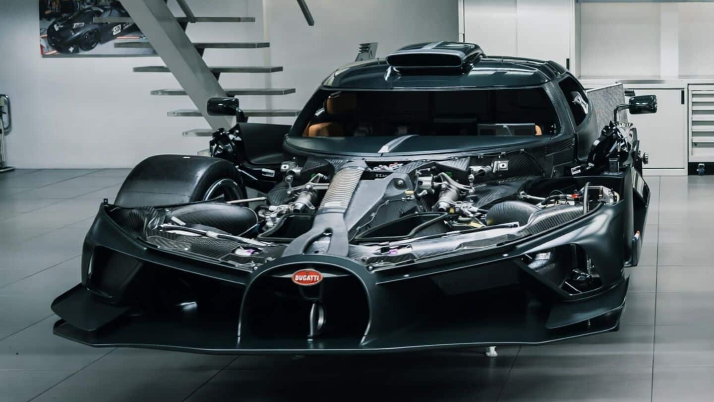 Lanzante Limited makes Bugatti Bolide street legal at Goodwood Festival