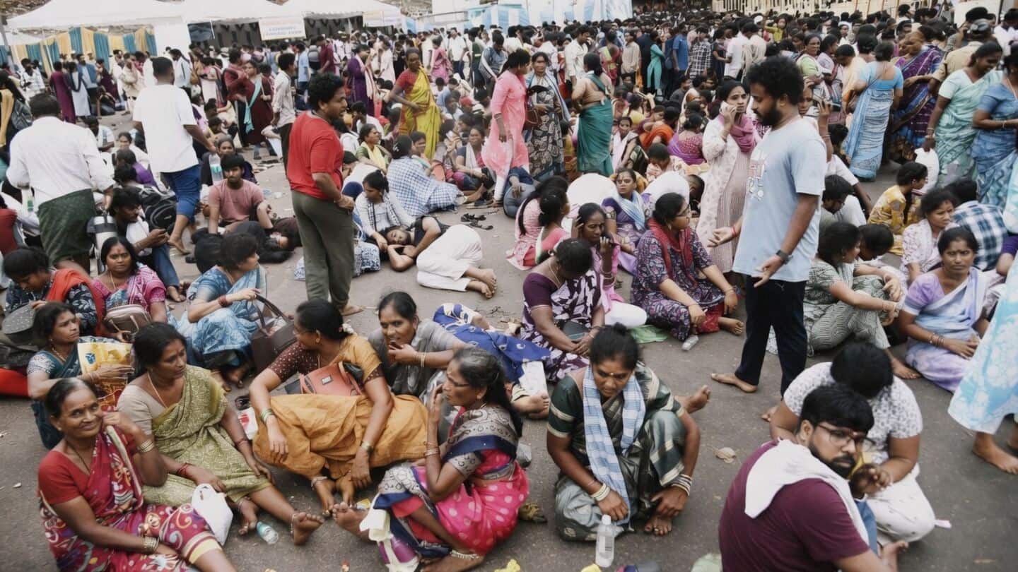 Visakhapatnam's Giri Pradakshina draws nearly 6L devotees on 32km trek