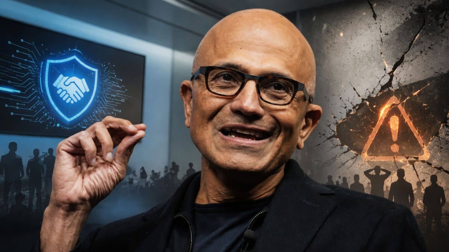Satya Nadella calls AI perception 'terrible' urges productivity focus