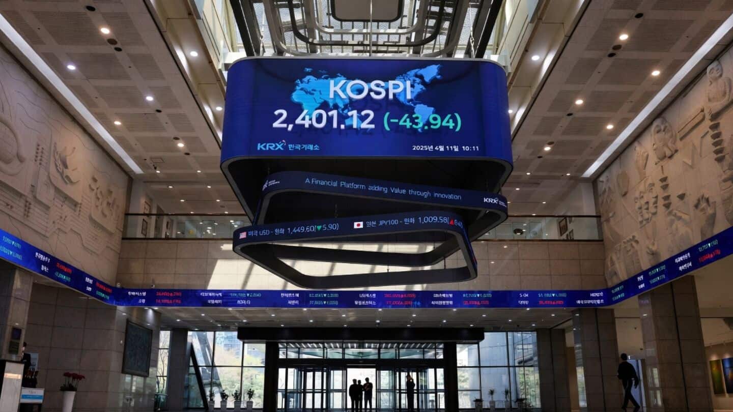 South Korea's Kospi drops 12.6% after single-stock leveraged ETFs launch