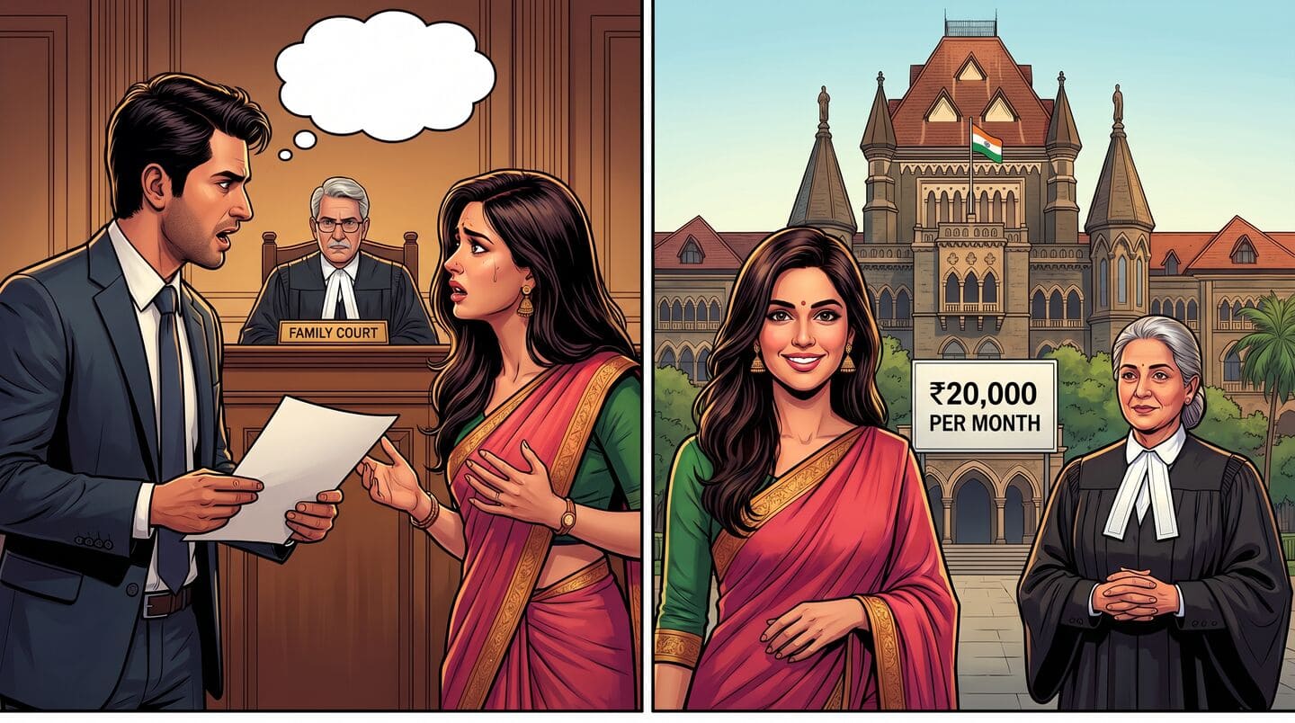 Bombay HC orders husband pay ₹20,000 monthly, rejects cruelty claim