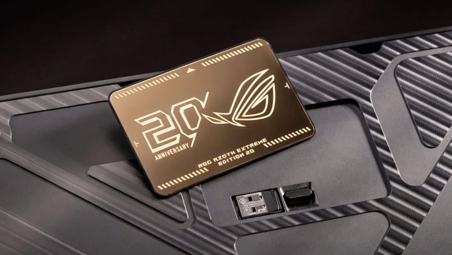 ASUS ROG marks 20th anniversary at Computex with Edition 20