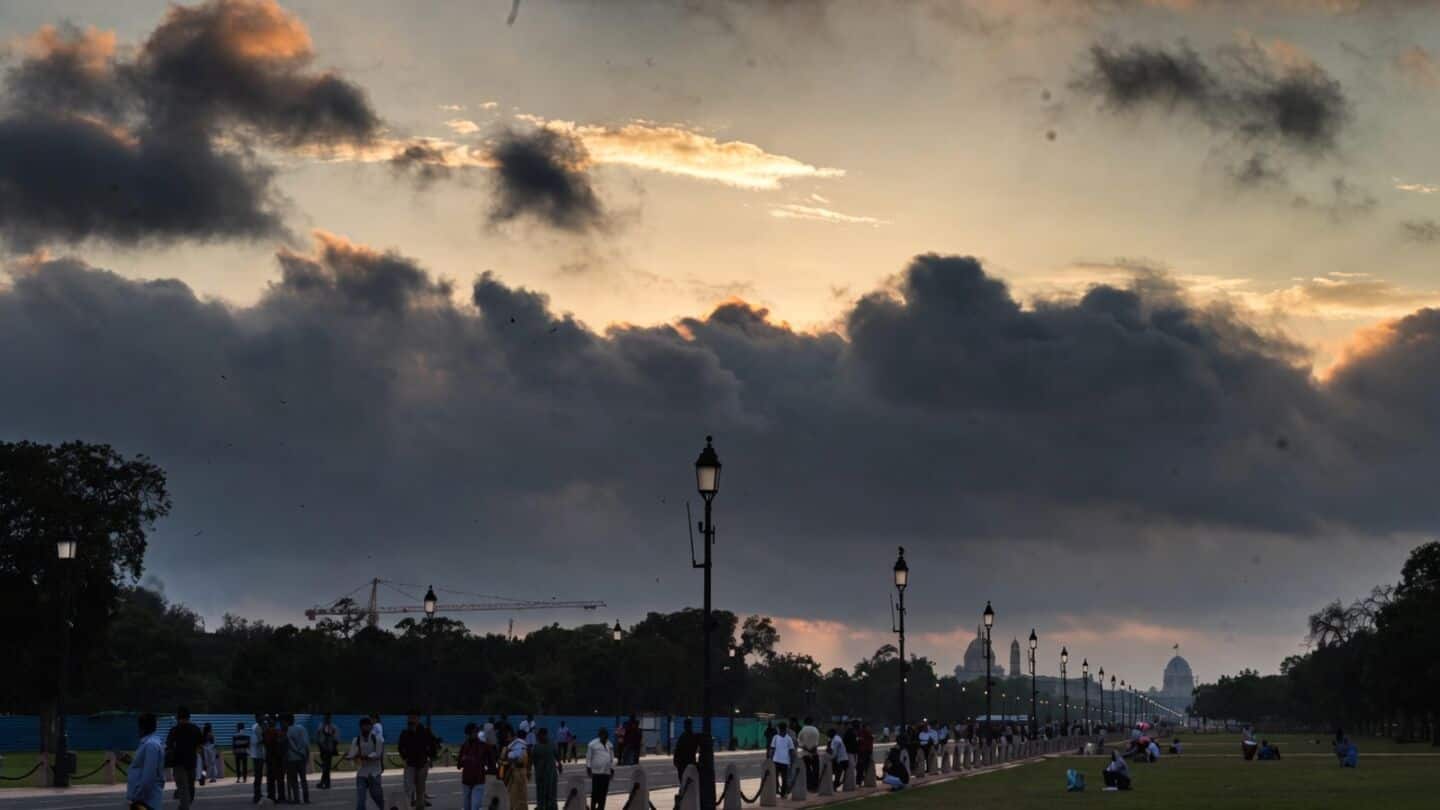IMD forecasts rain in Delhi from October 6 to 8