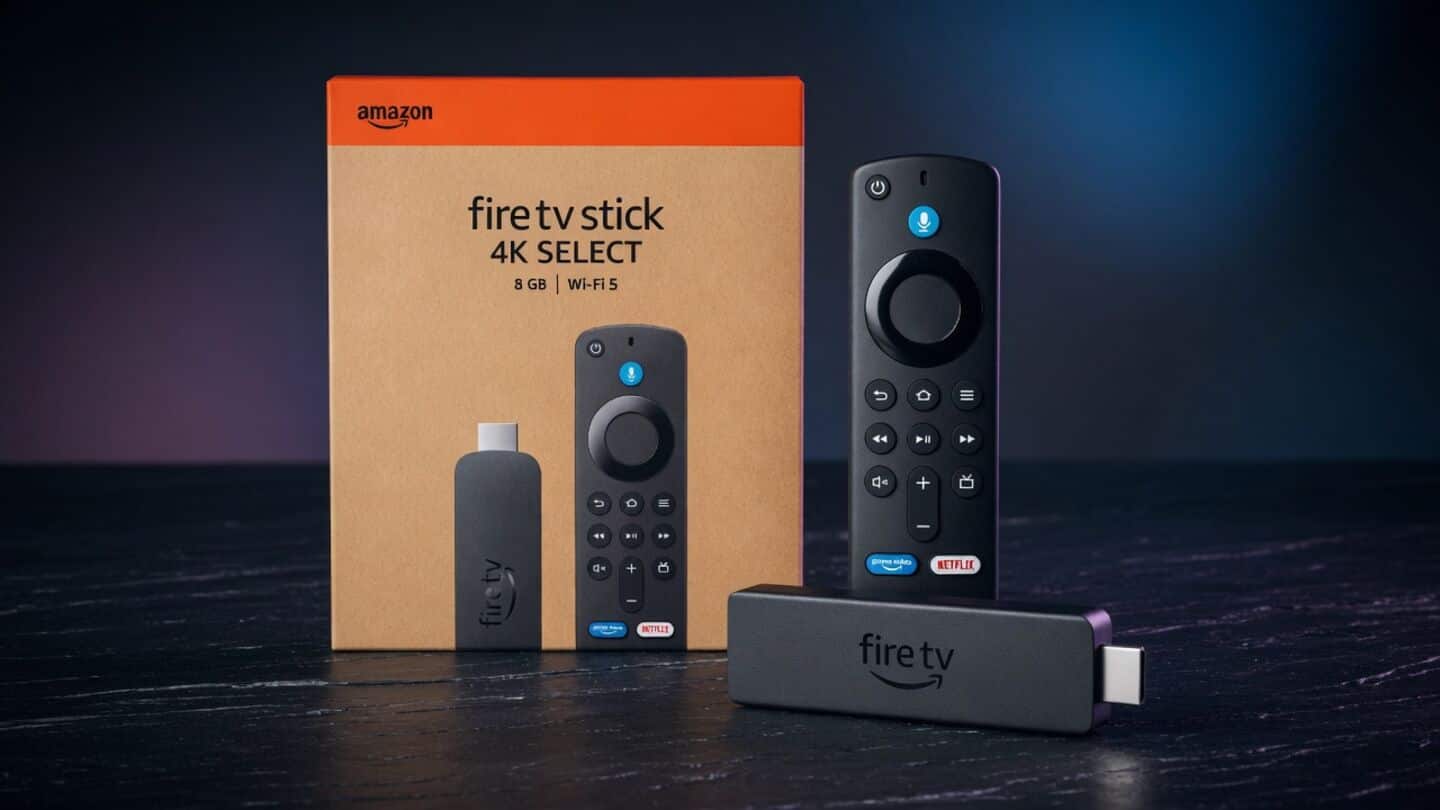 Amazon cuts Fire TV Stick 4K Select price to $17.99