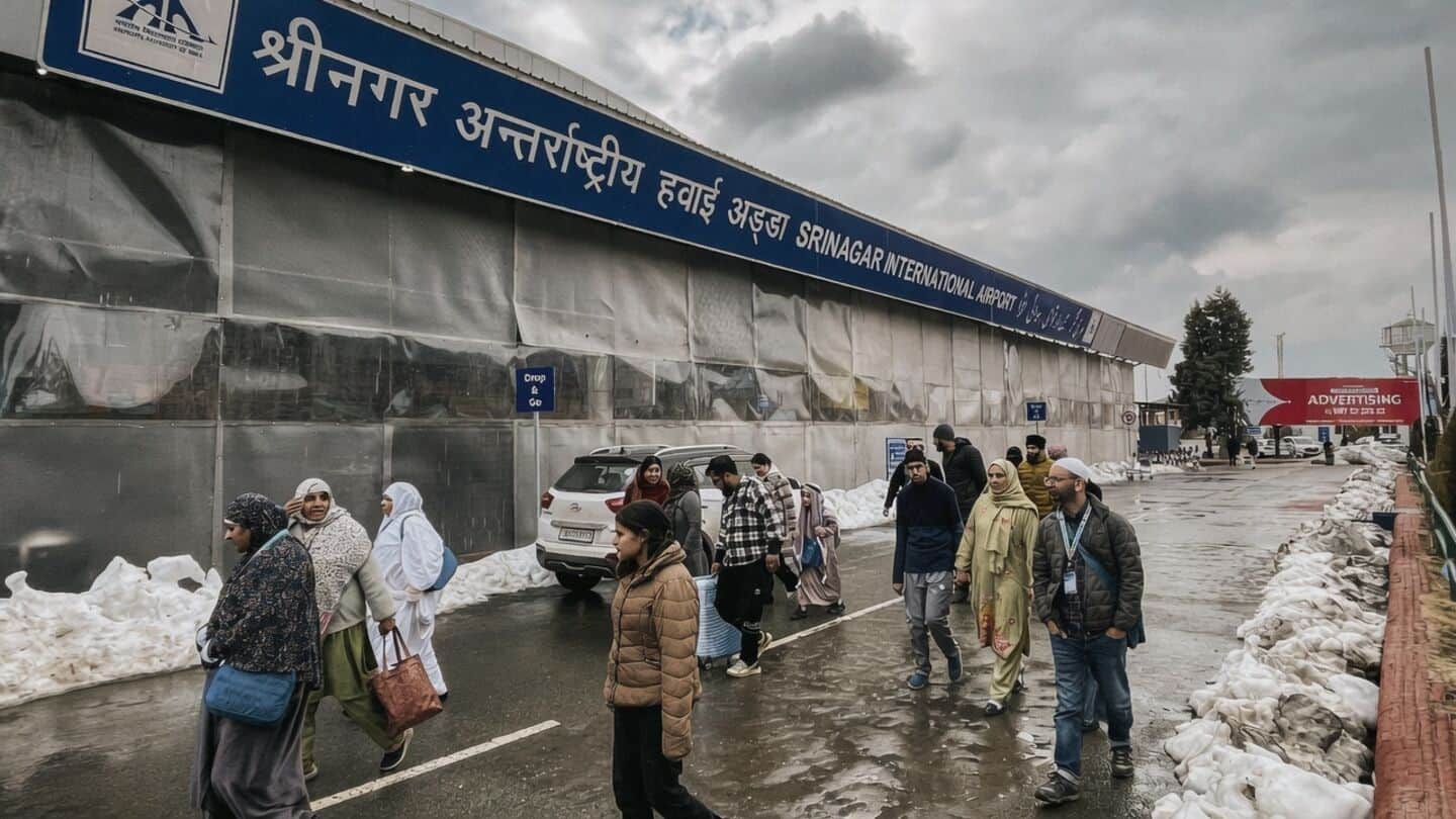 Srinagar International Airport cancels 2026 runway shutdowns, keeps nightly maintenance
