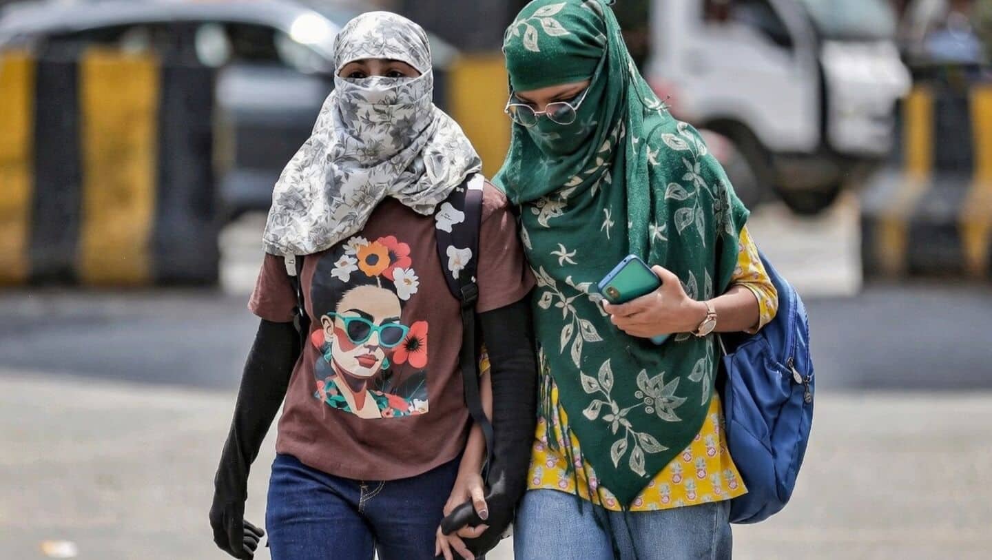 Thundersqualls and 45 Celsius heat grip parts of India