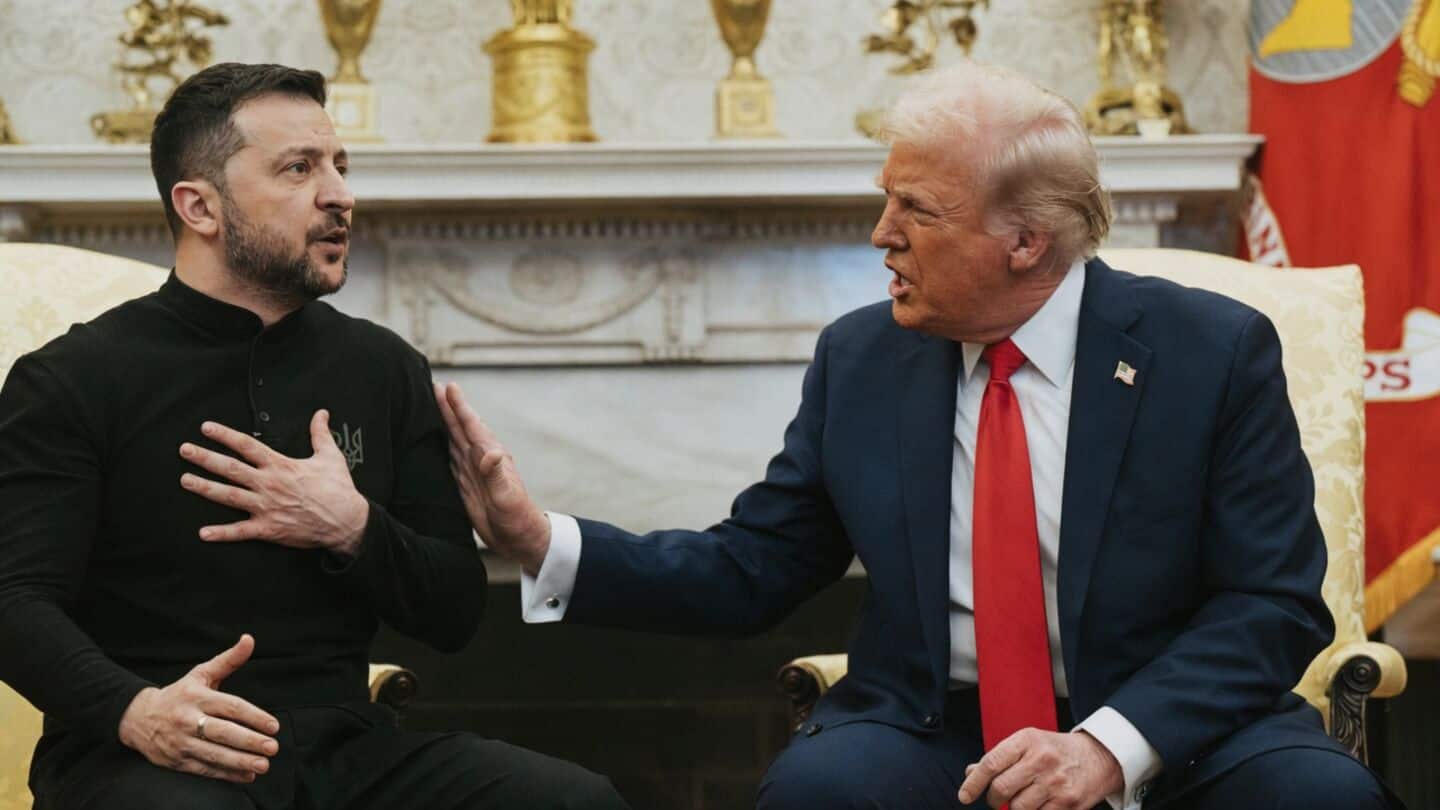Trump criticizes Volodymyr Zelensky and Ukraine's refinery attacks amid tensions