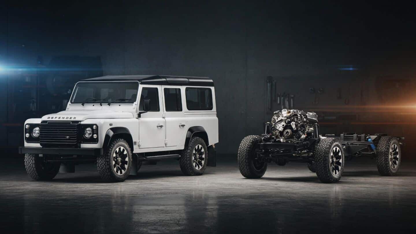 Land Rover offers Works V8 conversion for 2012-2016 Defenders