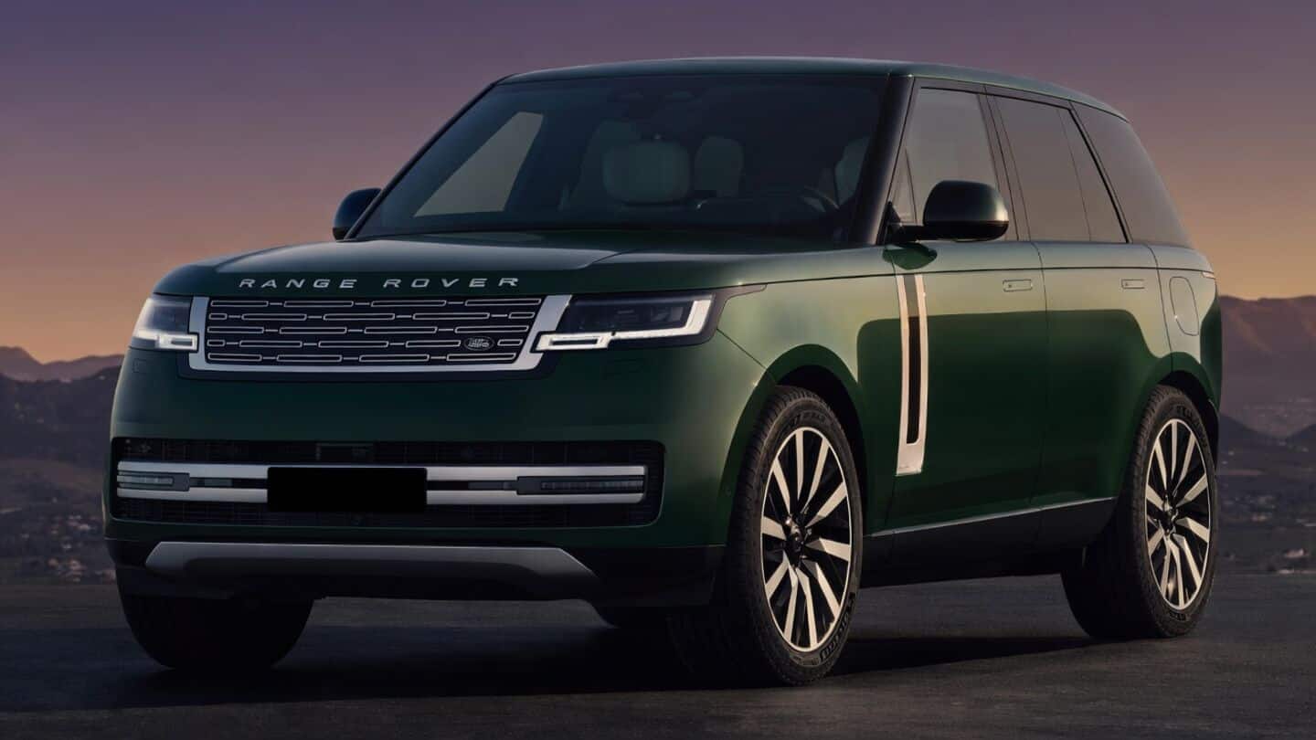 Jaguar Land Rover launches India bookings 2027 Range Rover Electric