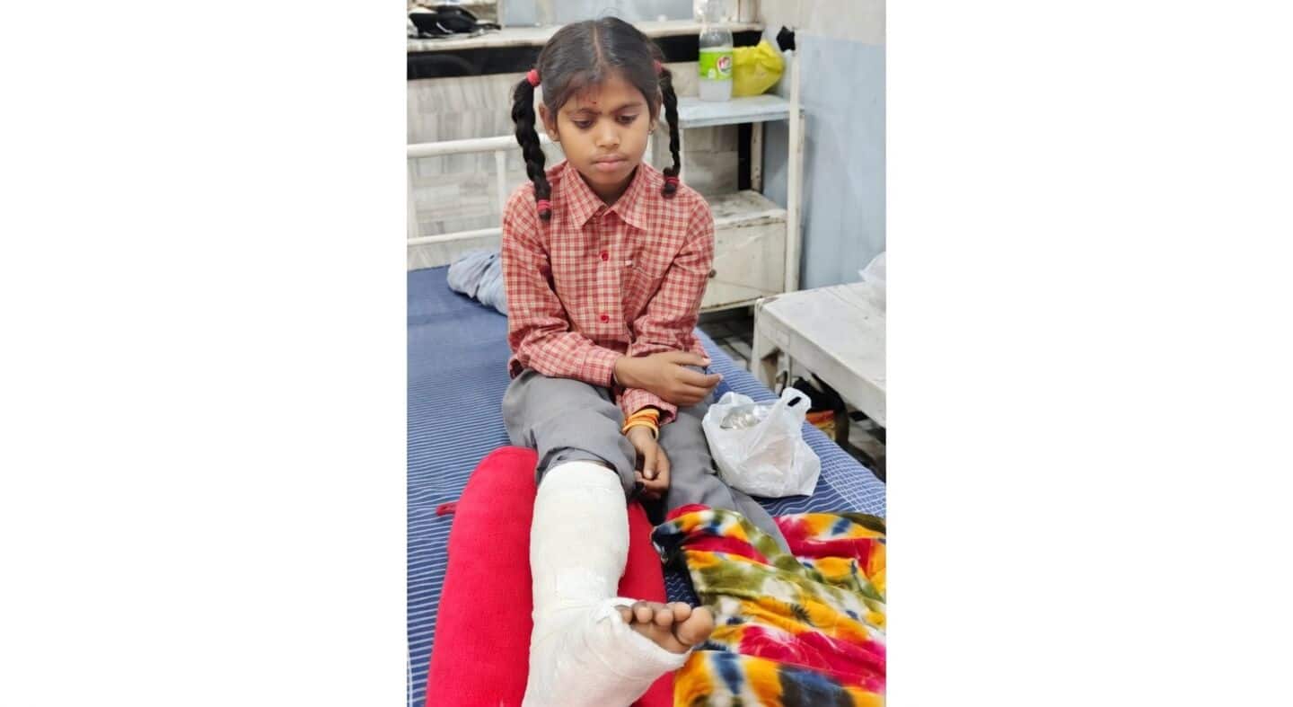 Ludhiana collision with car flips homemade vehicle injuring 15 schoolchildren