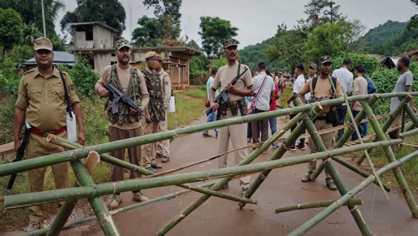 Lapangap peace meeting fails on Meghalaya Assam border, stones thrown