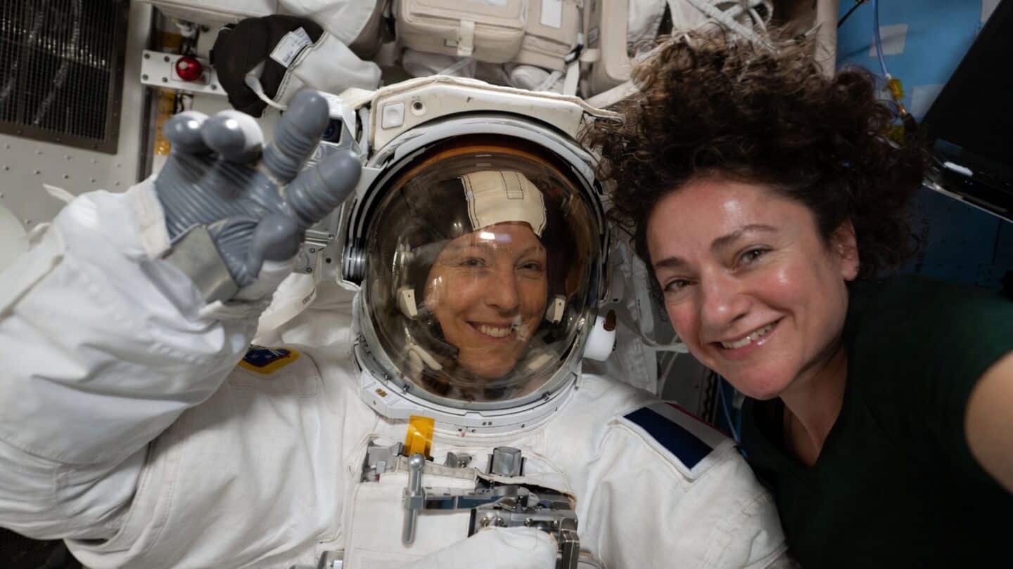 Sophie Adenot and Anil Menon to resume ISS antenna replacement