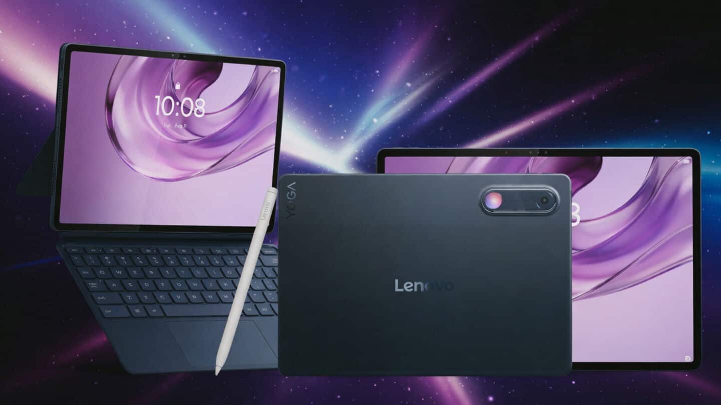 Lenovo unveils Yoga Tab Gen 2 duo with Android 17 (upgradable through Android 24)