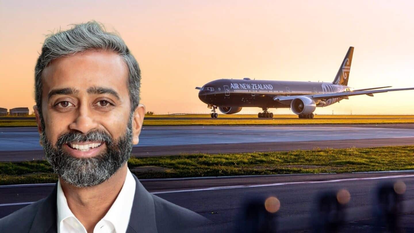 Nikhil Ravishankar to take over as Air NZ's new CEO