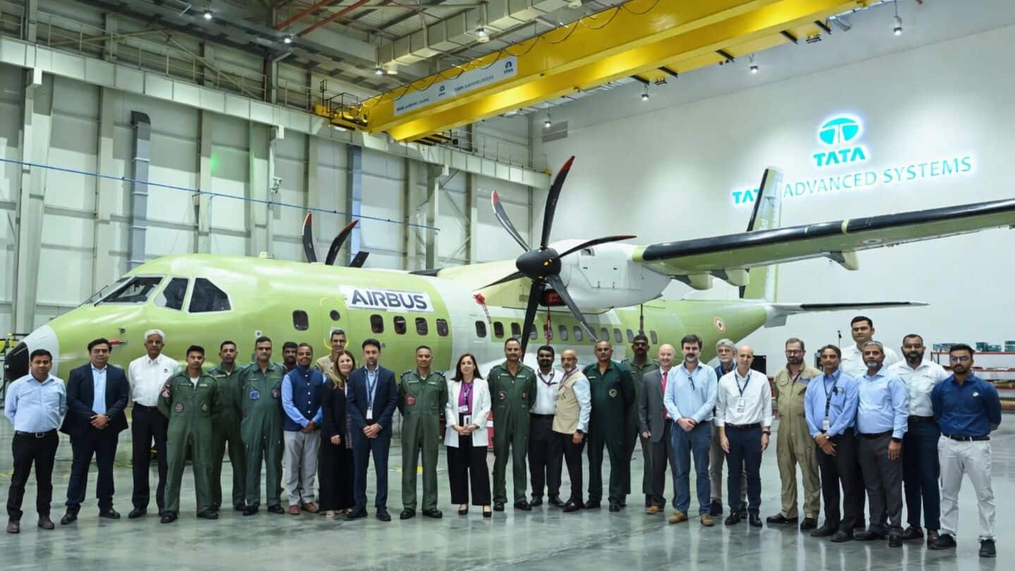 India's 1st locally-made Airbus C295 completes maiden-test-flight, boosts defense industry