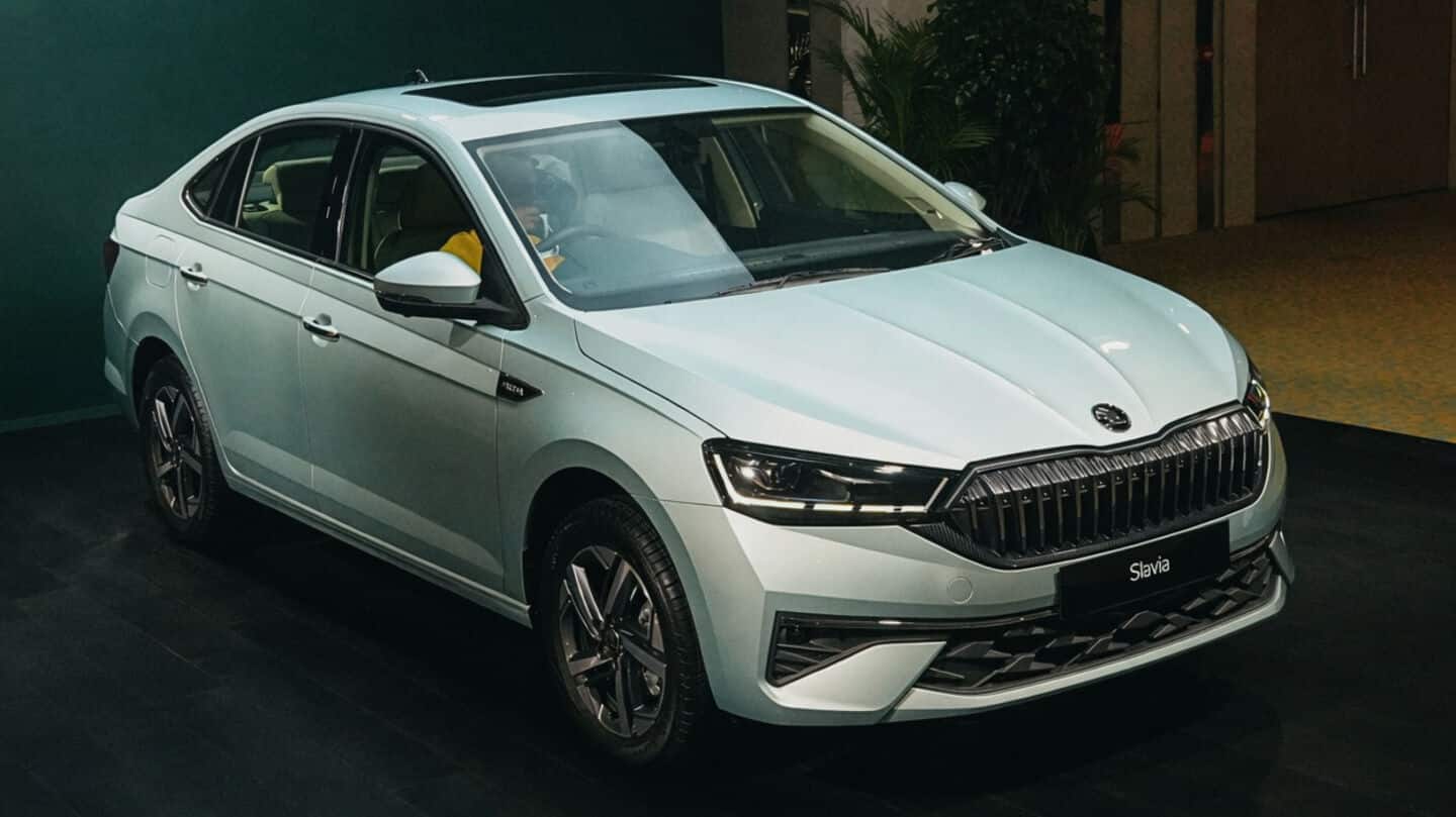 Skoda unveils 2026 Slavia facelift with bolder grille and headlights