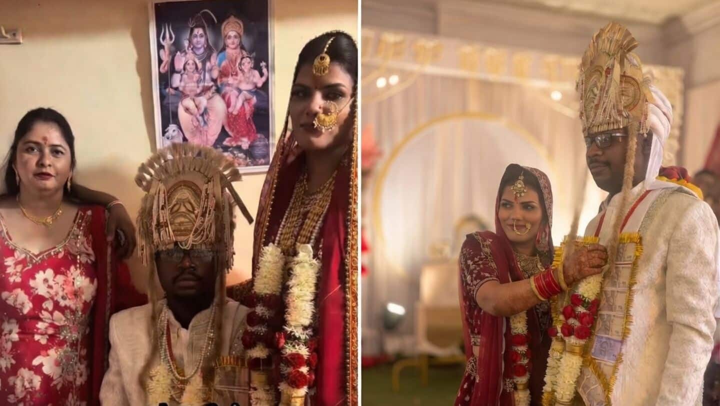 Chandigarh classmates Rukmani and Jefte Ndala marry in Hindu ceremony