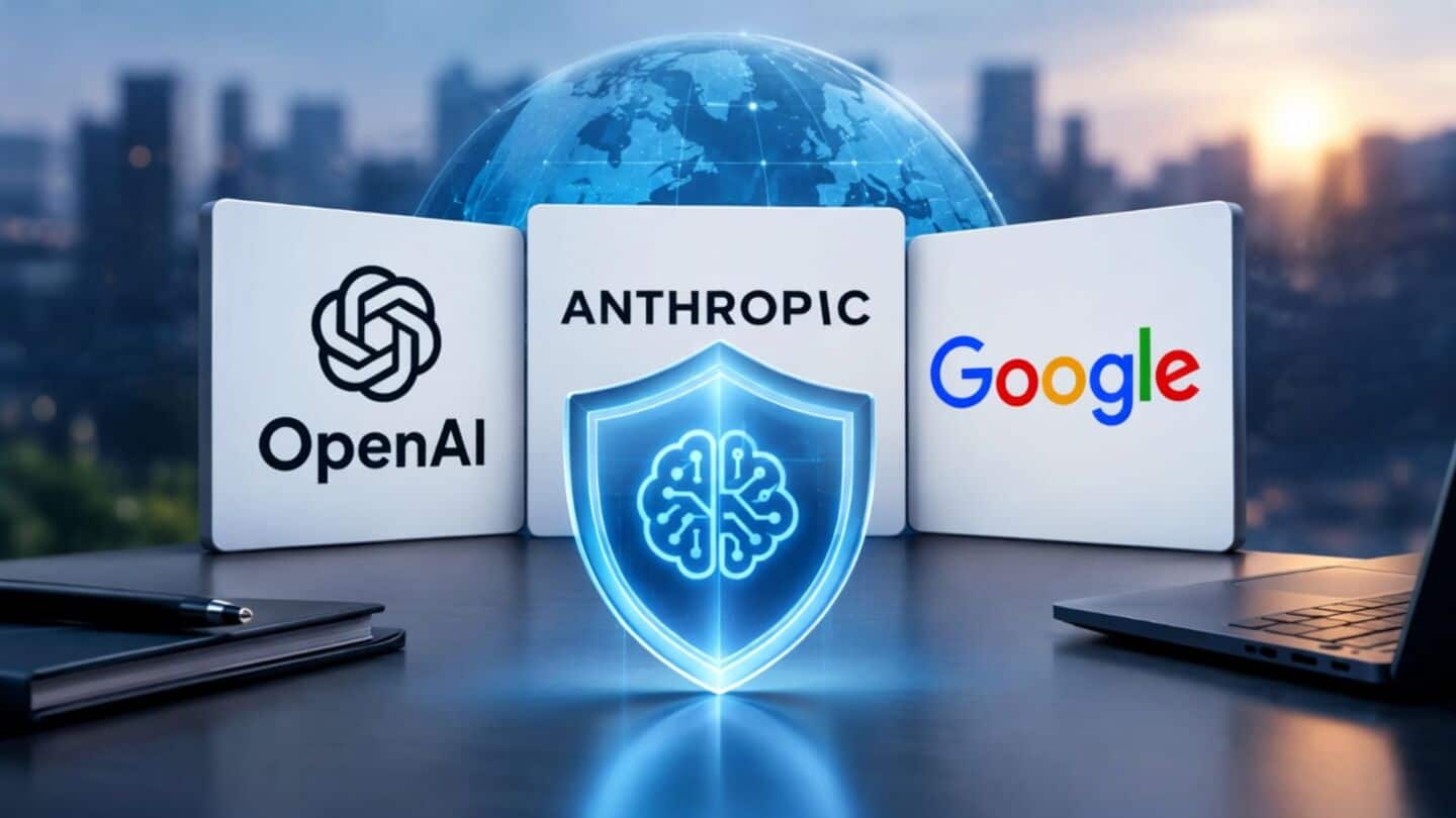 Google, OpenAI and Anthropic plan SAFA to set AI rules