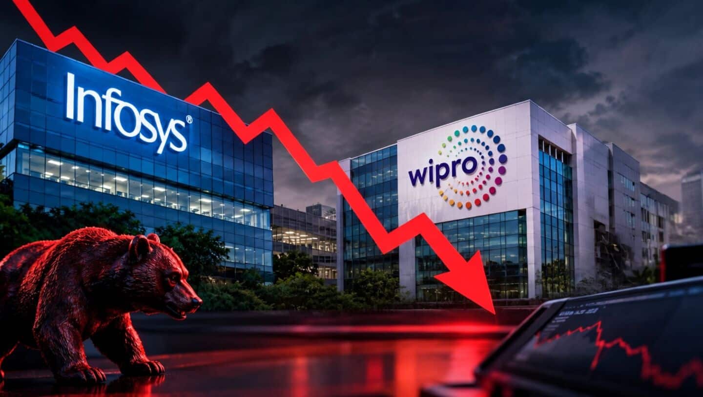 Indian IT stocks slump as Infosys, Wipro hit fresh lows