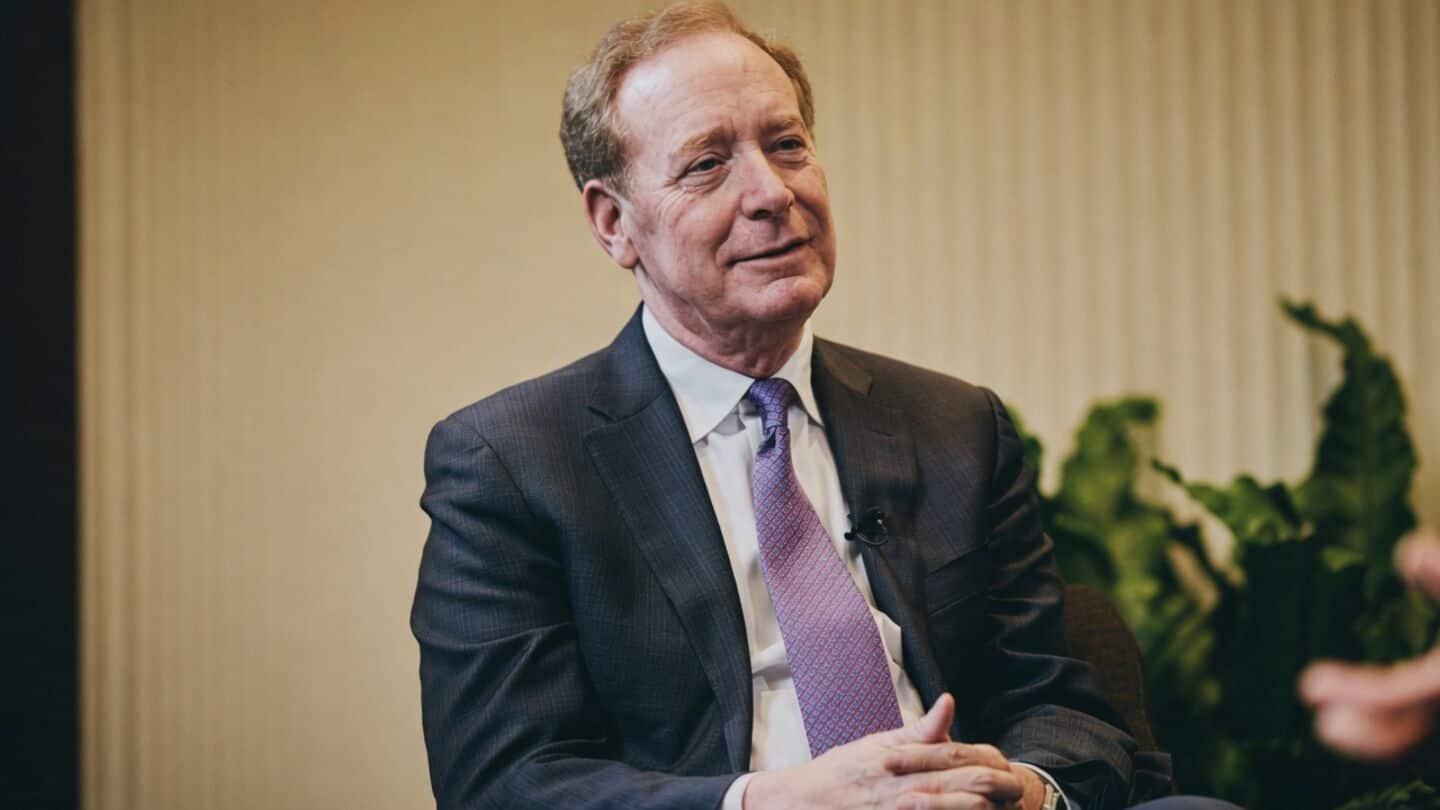 Brad Smith urges global AI safety, incident reports, victim notifications