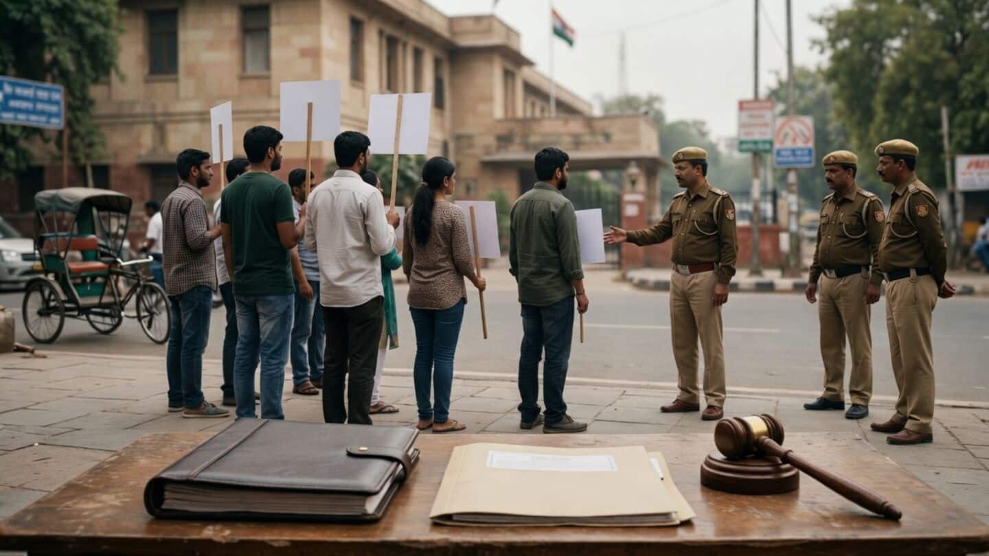 India's constitutional right to peaceful protest and legal limits