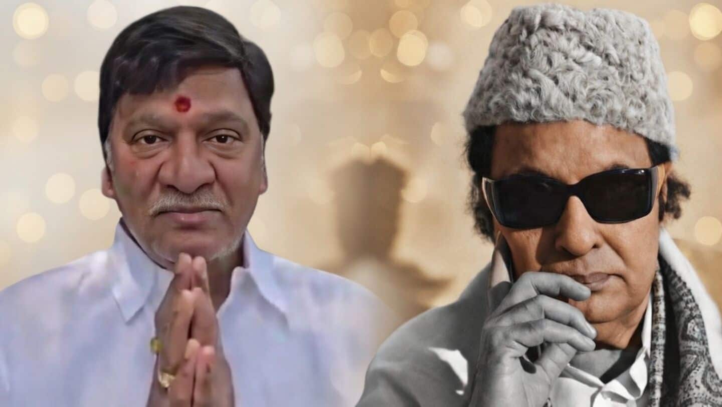 Rajendra Prasad's 'MGR' joke backfires; Tamil actors' body reacts
