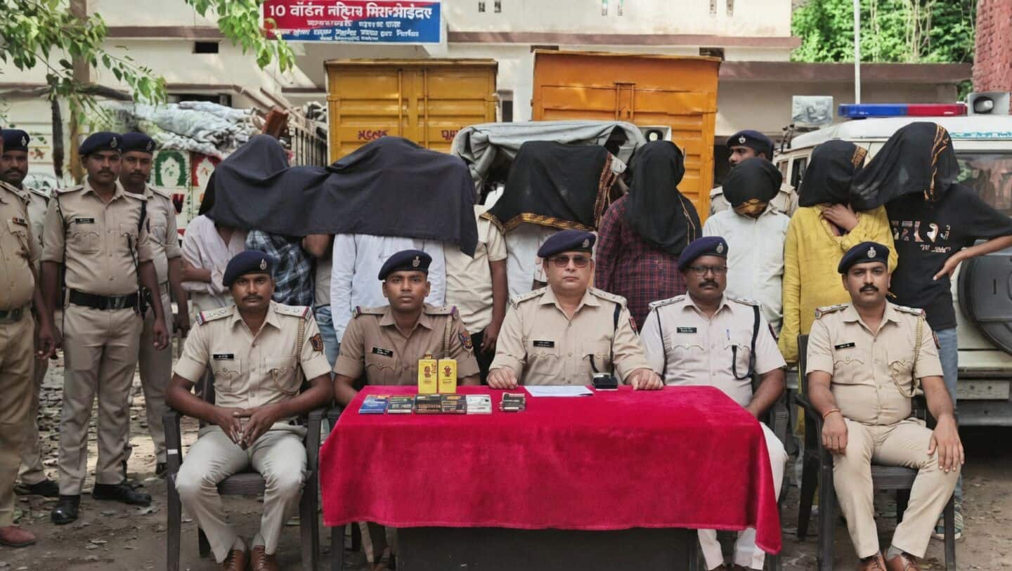Patna police arrest 17 during Rukmani Hotel and flat raid