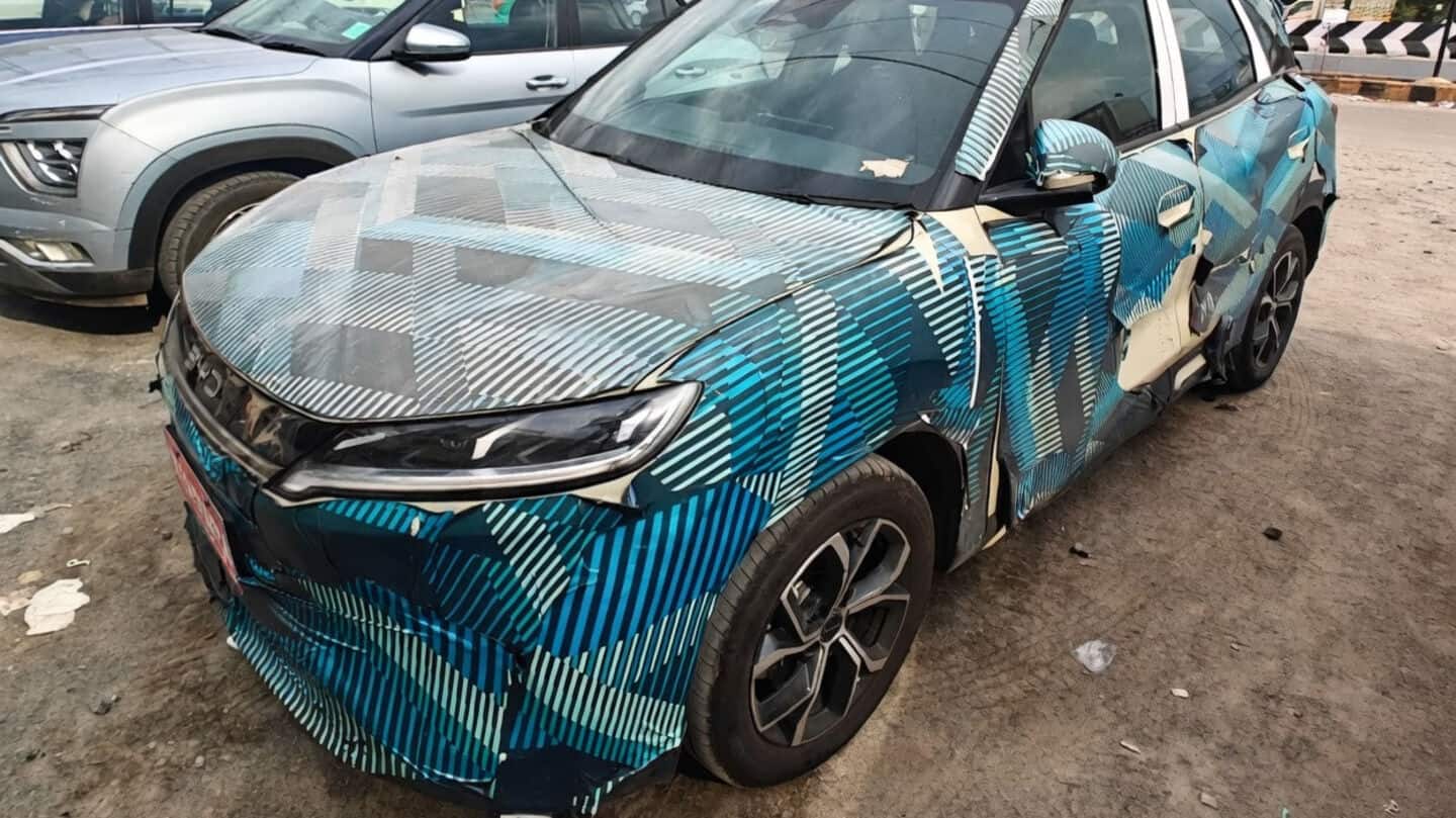 BYD Atto 2 spotted testing in India, launching this year