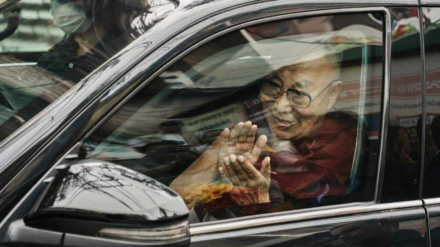 Dalai Lama returns to Dharamshala greeted by thousands and officials