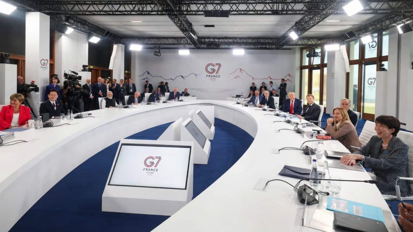 Prime Minister Modi urges rethink of growth metrics at G7