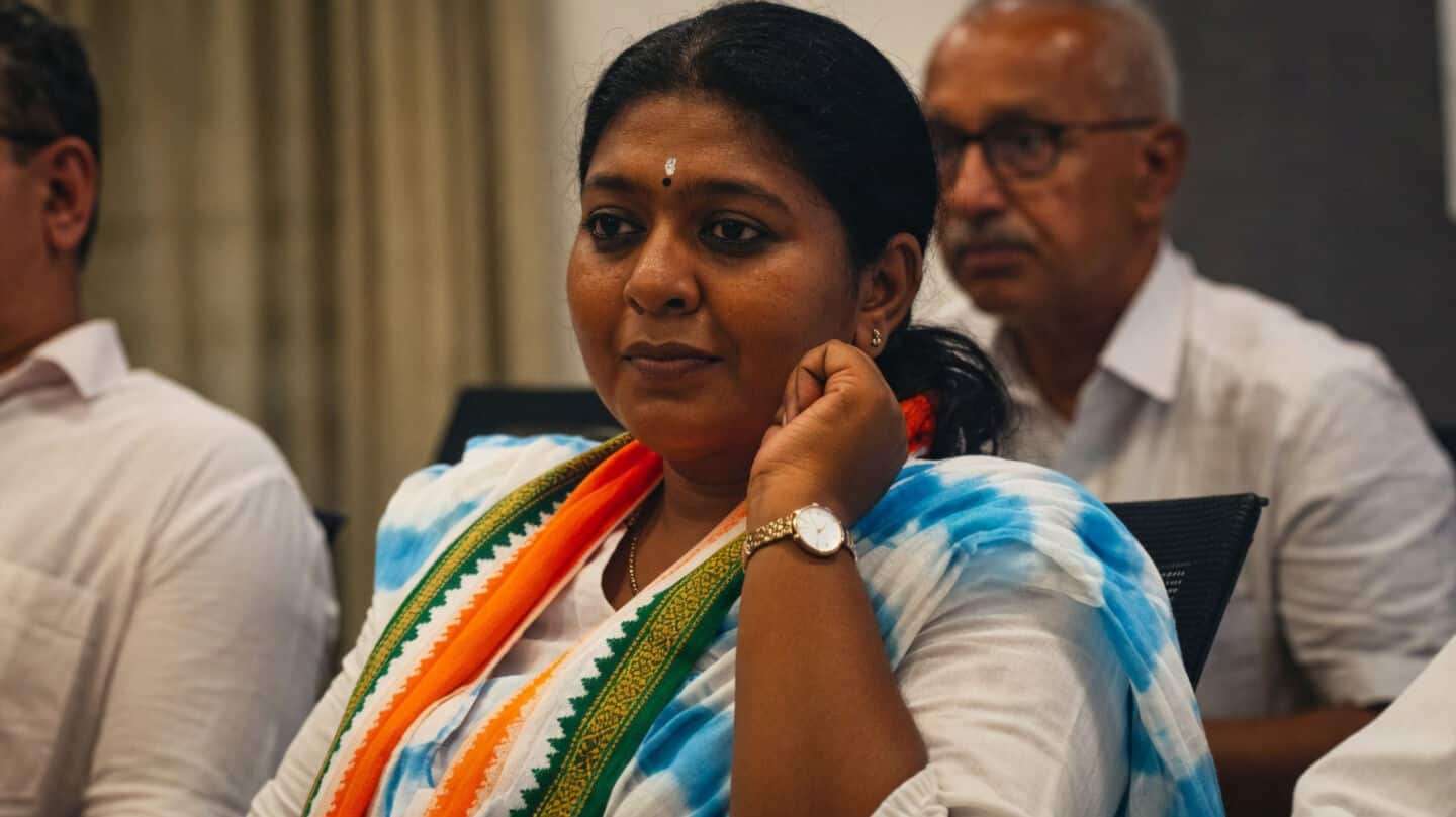 Kerala MLA Vidya Balakrishnan alerts police over ₹3cr WhatsApp call