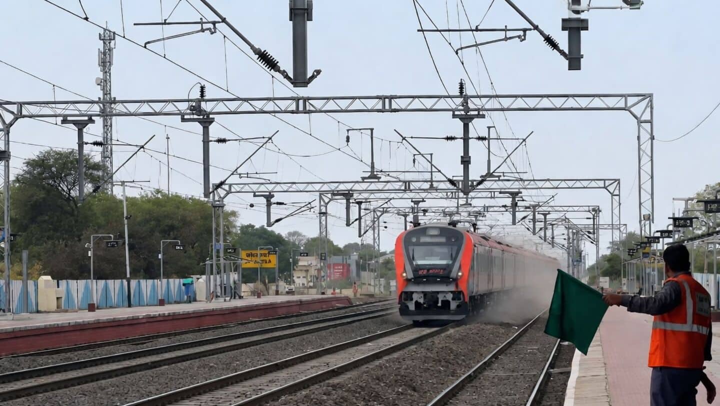 Indian Railways's Vande Bharat reaches 180km/h on Kota-Chauhmahla-Kota route
