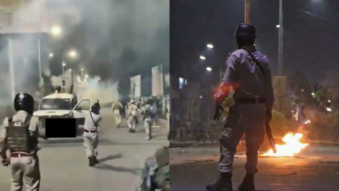 मणिपुर में मासूमों की मौत पर फूटा जनसैलाब; तोंगलोबी धमाके के बाद इंफाल में हिंसा, 5 घायल