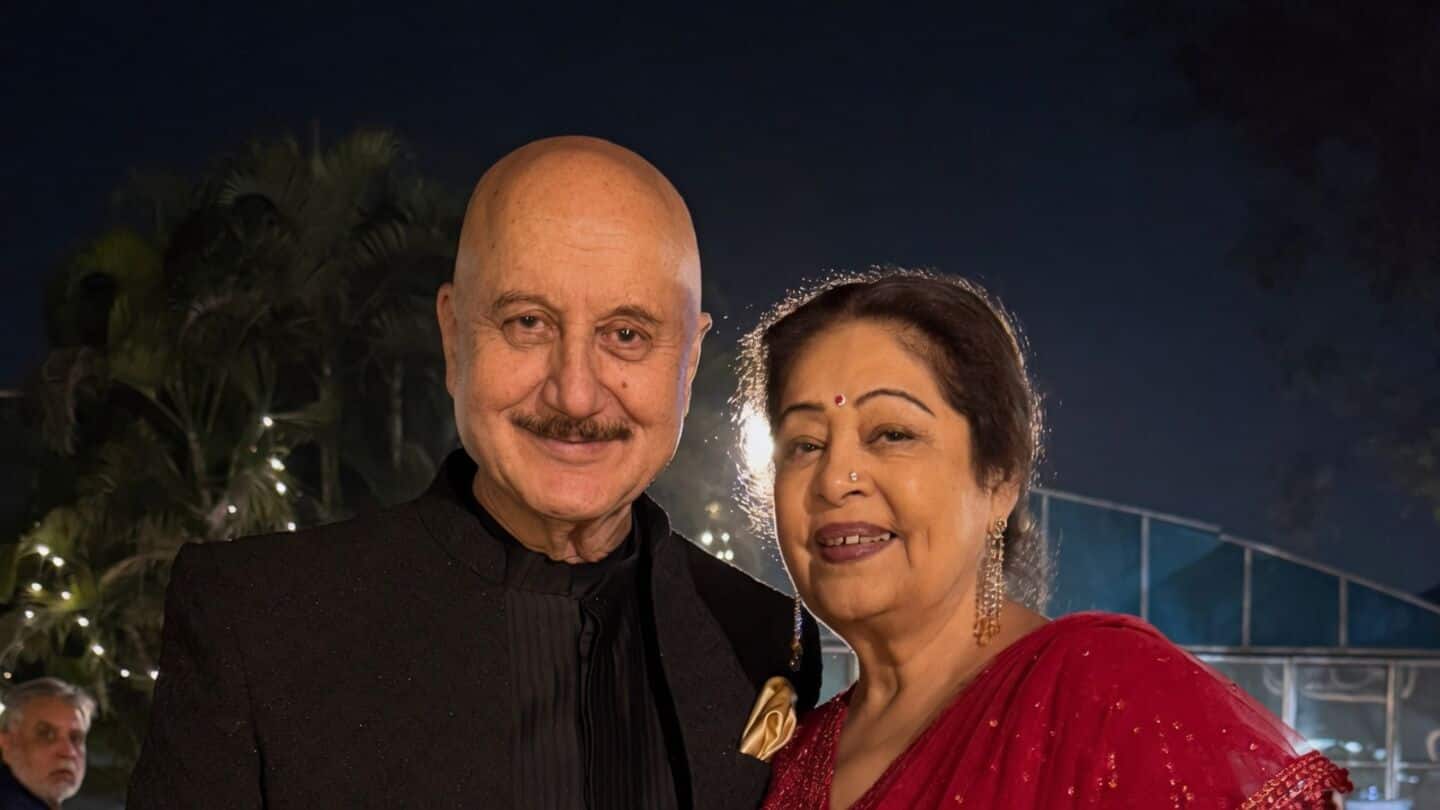 Kher couple celebrate 41st anniversary, credit respect and space