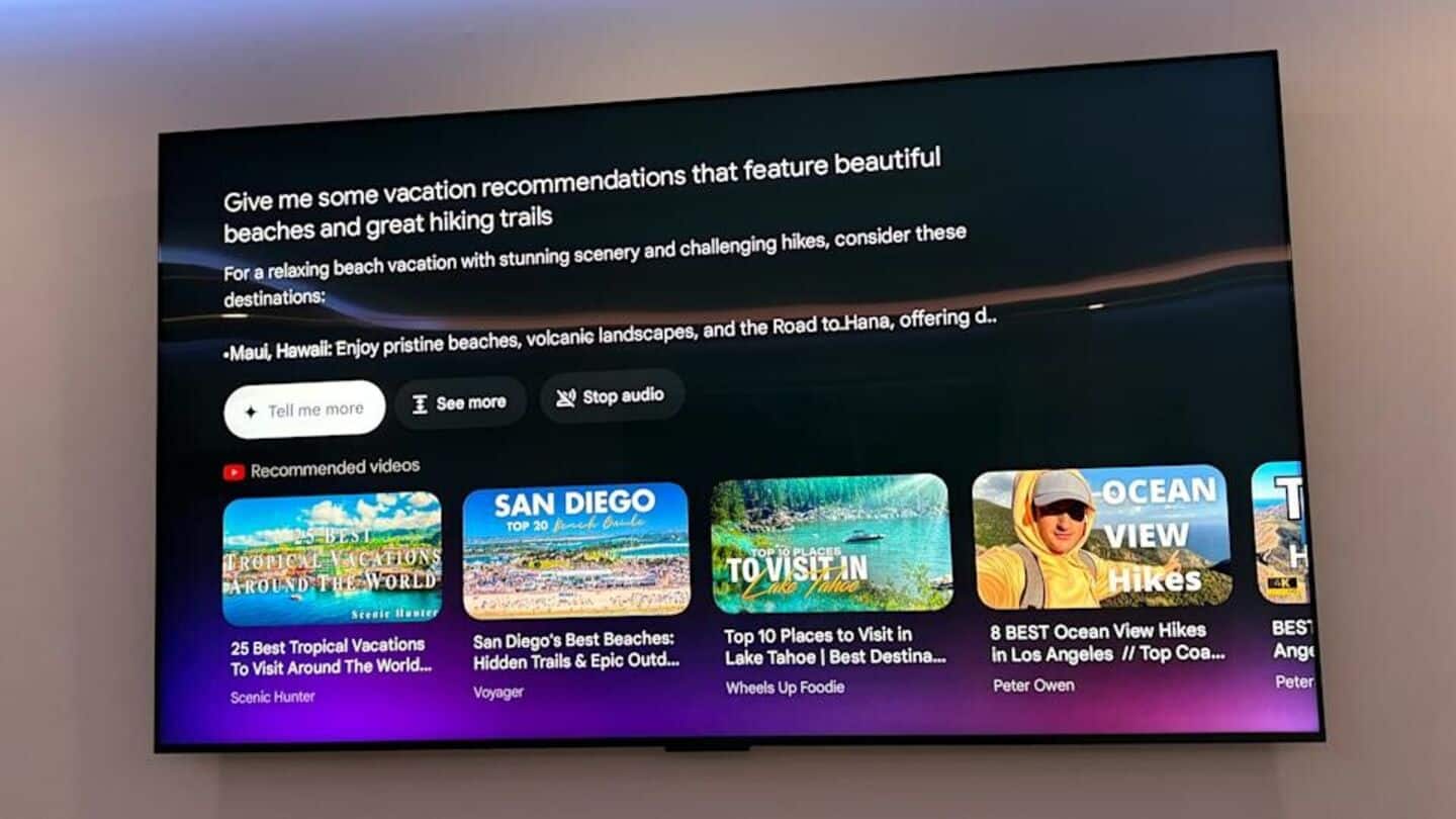 Google brings Gemini upgrades to Google TV at CES 2026
