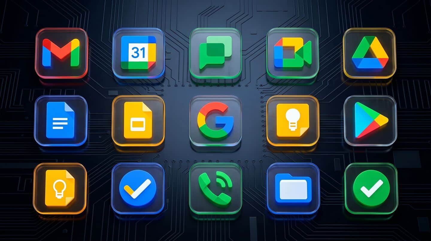 Google revamps Workspace icons under Gemini era at I/O 2026