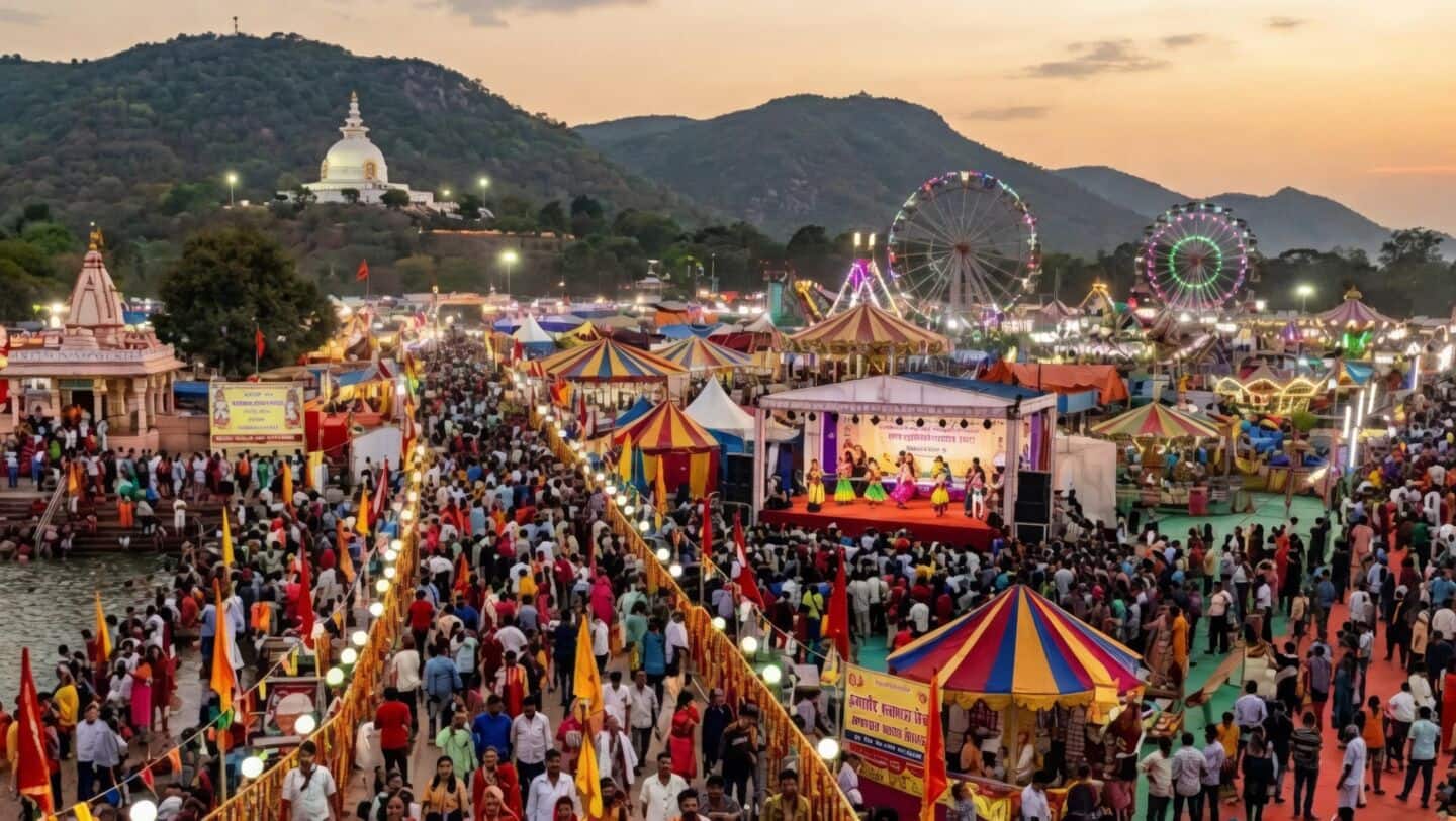 Viral Rajgir Malmas Mela video shows police watching Bhojpuri dance