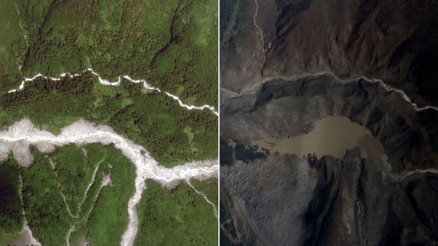 ISRO finds 2 massive lakes in Rasuwa district after avalanche