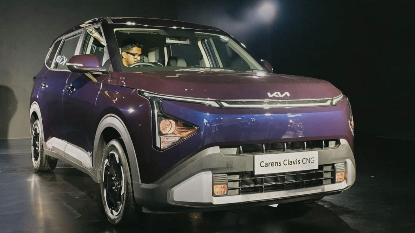 Kia launches factory-fitted CNG Carens and Carens Clavis priced ₹12.12L-₹12.39L