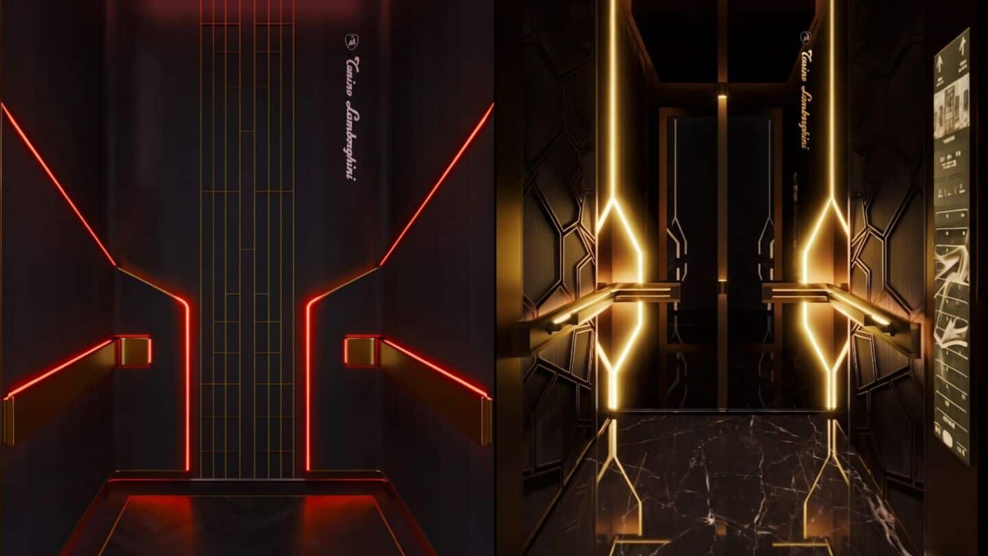 Tonino Lamborghini and HYBON bring AI luxury elevators to India